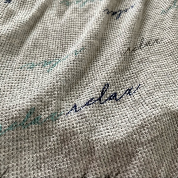 Splendid “Relax” Print Waffle Lounge Shorts - Picture 6 of 6